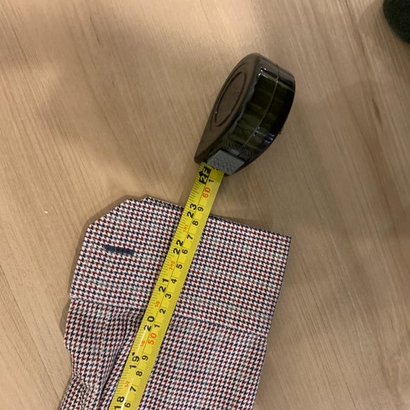 Eton Men's Luxury Button up dress shirt 39 15.5 neck missing top button - Picture 12 of 13